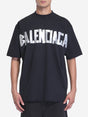 BALENCIAGA Men's Medium Fit Worn-Out T-Shirt