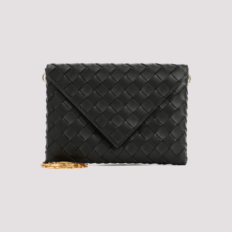 BOTTEGA VENETA Origami Envelope Pouch Handbag on Chain - FW23 - Green