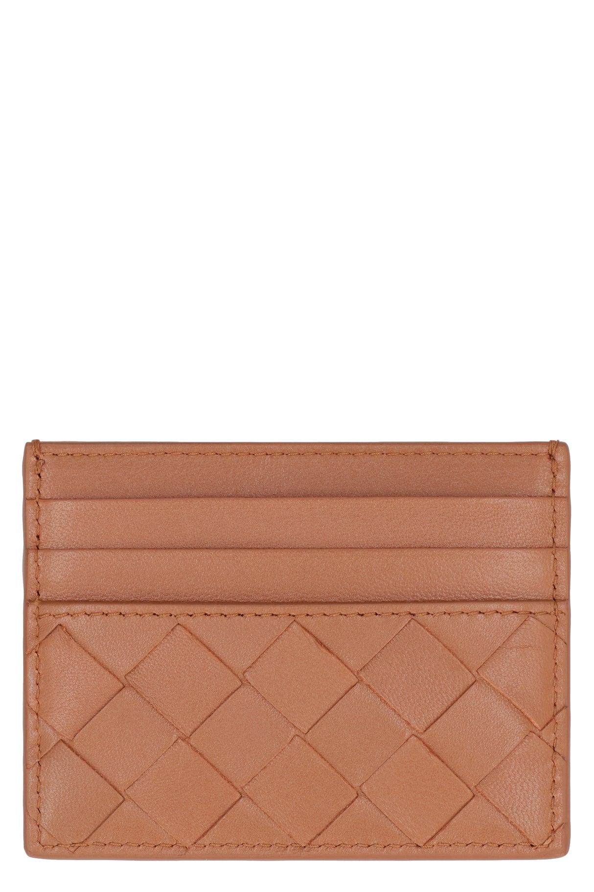 BOTTEGA VENETA Mini Intrecciato Leather Card Case