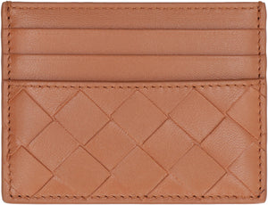 BOTTEGA VENETA Mini Intrecciato Leather Card Case