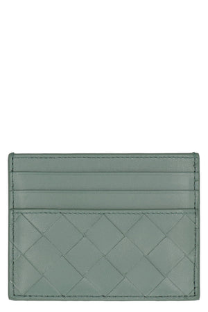 BOTTEGA VENETA Mini Intrecciato Leather Card Case