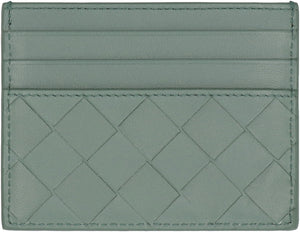 BOTTEGA VENETA Mini Intrecciato Leather Card Case