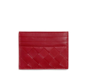 BOTTEGA VENETA Mini Intrecciato Leather Card Case