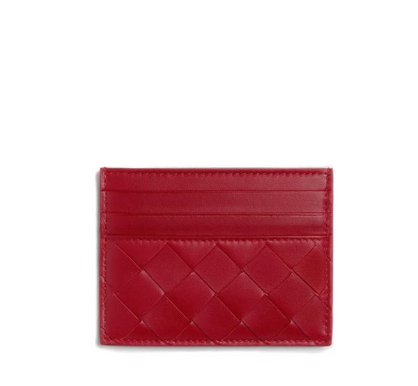 BOTTEGA VENETA Mini Intrecciato Leather Card Case