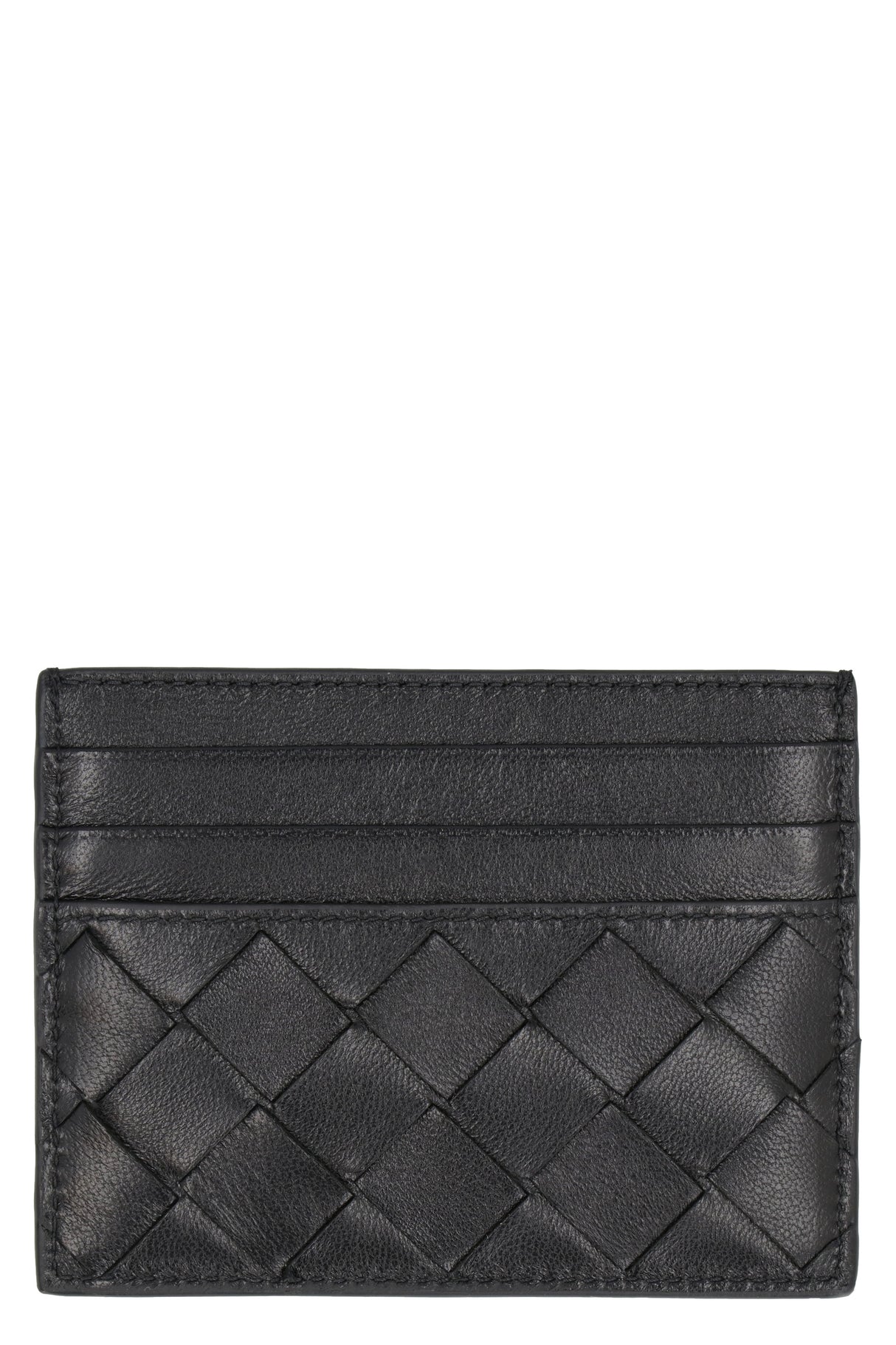 BOTTEGA VENETA Mini Intrecciato Leather Card Case