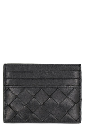 BOTTEGA VENETA Mini Intrecciato Leather Card Case