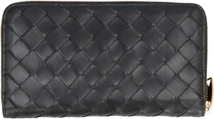 BOTTEGA VENETA Mini Intrecciato Leather Wallet