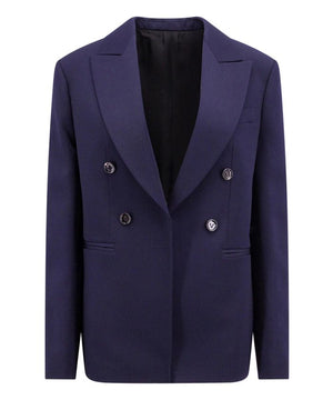 BOTTEGA VENETA Blue Cotton Jacket for Women - FW23 Collection