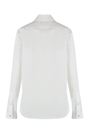 Gucci Printed Cotton Shirt in White for Women - FW23