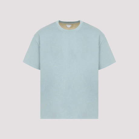 BOTTEGA VENETA Luxury Cotton Tee - Blue