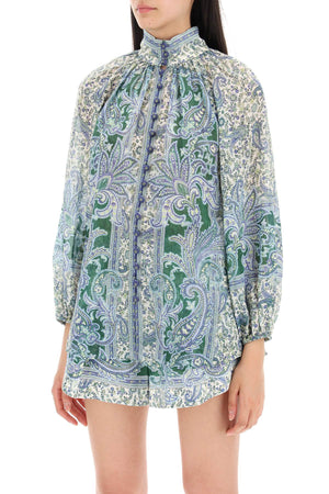 ZIMMERMANN Autumn Elegance Paisley Print Blouse