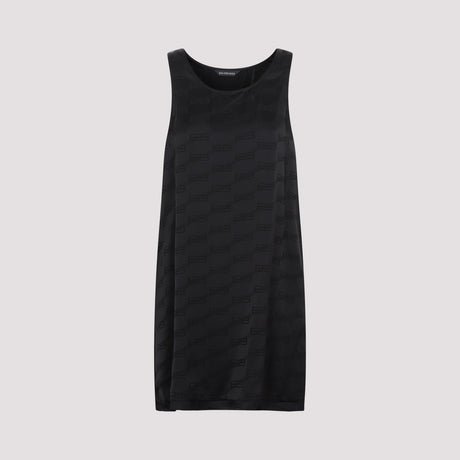 BALENCIAGA Stunning Black Viscose Top for Women - SS23 Collection