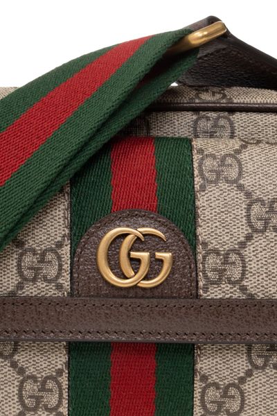 GUCCI Elegant Mini Crossbody Bag with Iconic Stripes - 20x12.5x9 cm