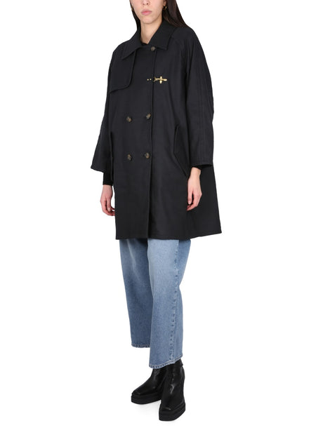 FAY Double-Breasted Trench Jacket