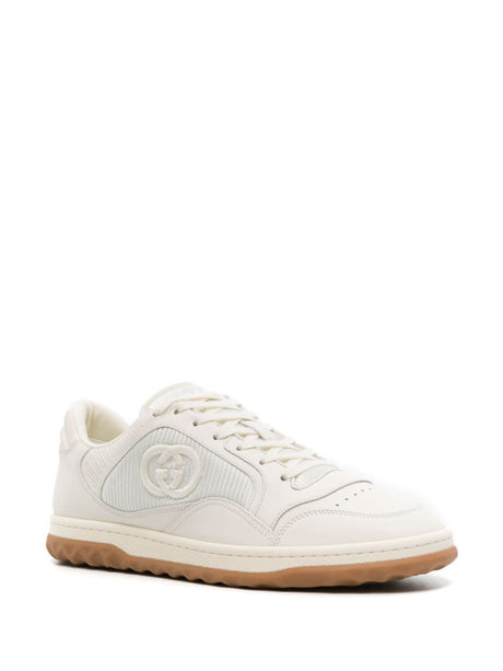 GUCCI Men's Premium Leather Panelled Sneakers