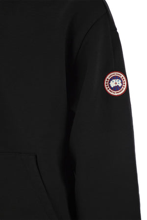 CANADA GOOSE Men's Relaxed Fit Hooded Sweatshirt - Classic Logo