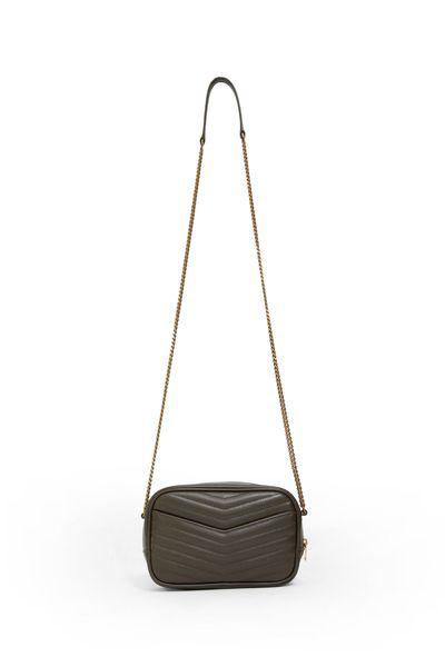 SAINT LAURENT Women's Mini Calfskin Leather Camera Crossbody Bag in Black – FW23 Collection