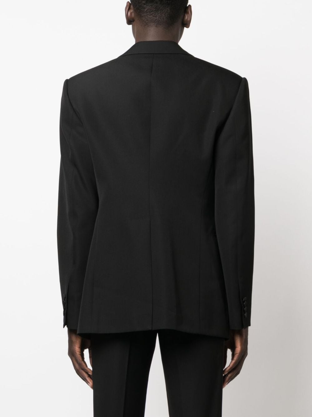 ALEXANDER MCQUEEN Classic Single-Breasted Wool Jacket for Men - FW23 Collection