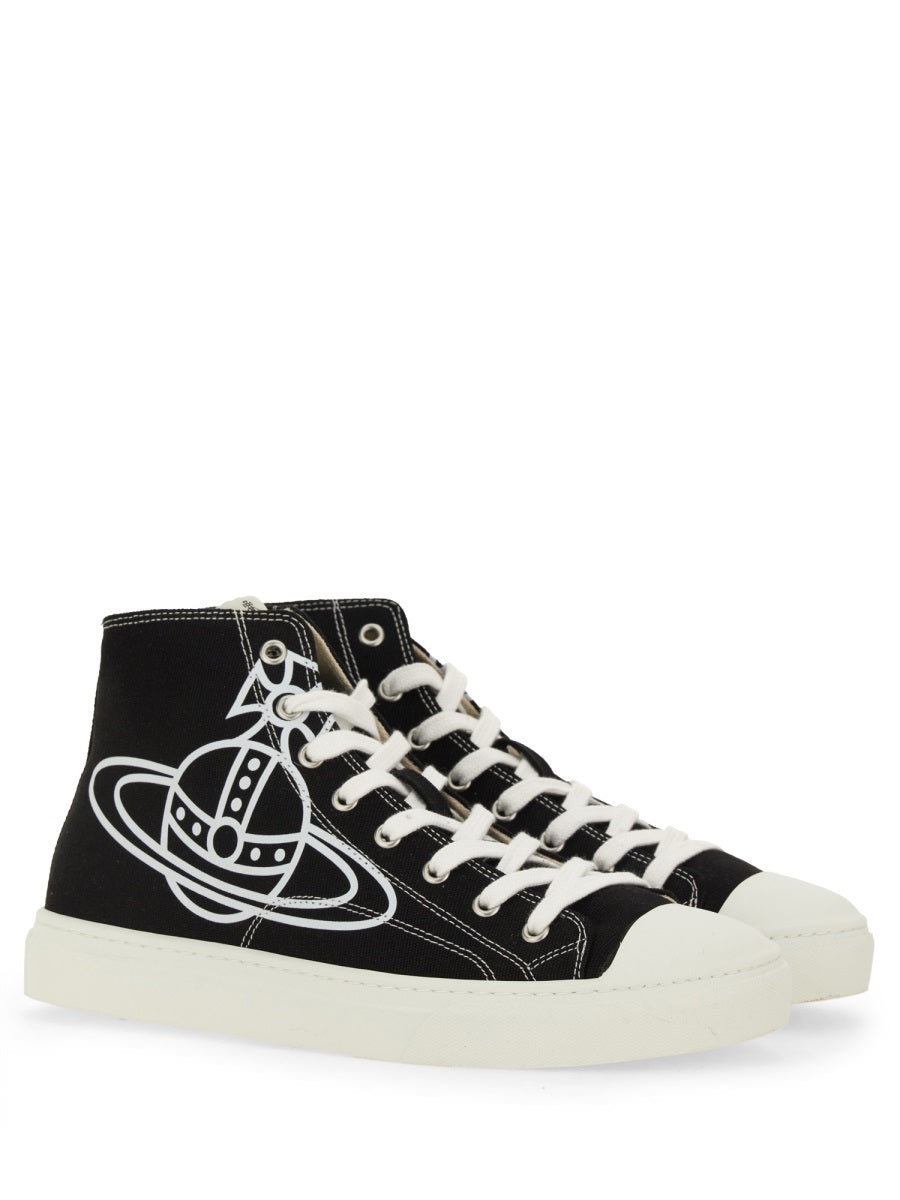 VIVIENNE WESTWOOD High Top Plimsoll Sneakers for Men