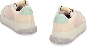 GUCCI Double Screener Neutral Toned Luxury Sneakers