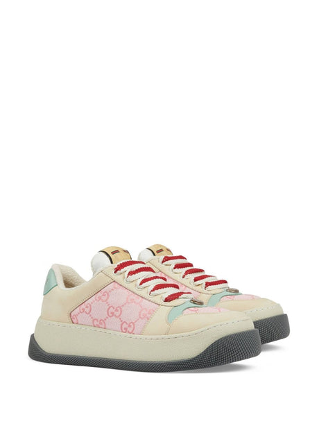 GUCCI Multicolor Panel Leather Sneakers