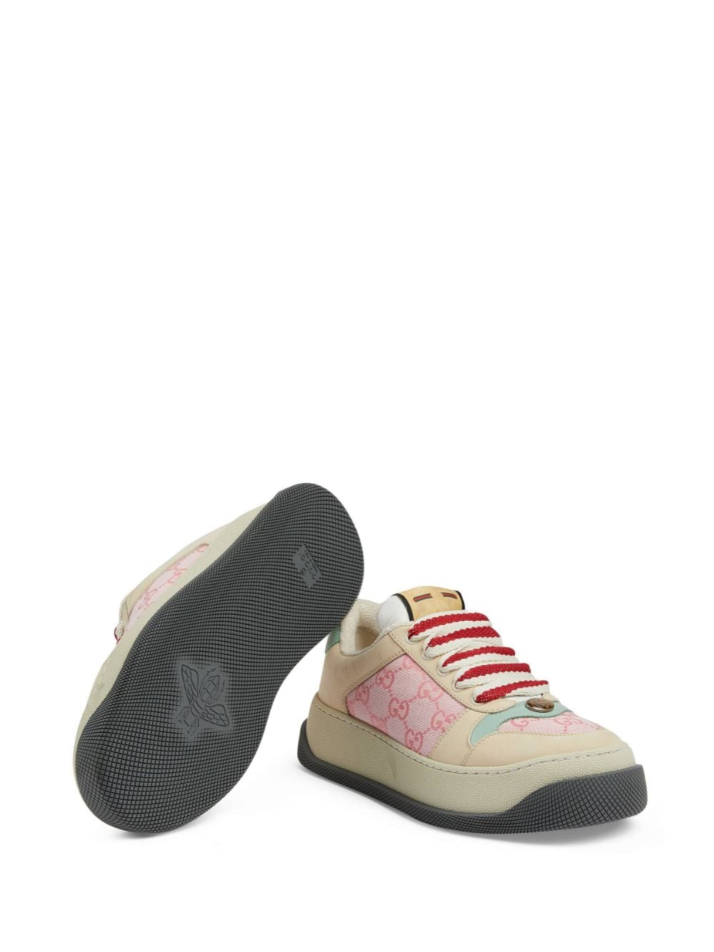 GUCCI Multicolor Panel Leather Sneakers