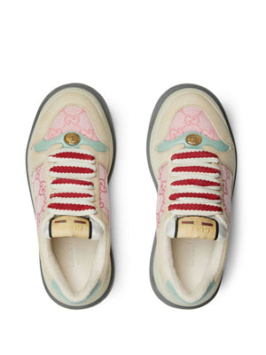 GUCCI Multicolor Panel Leather Sneakers