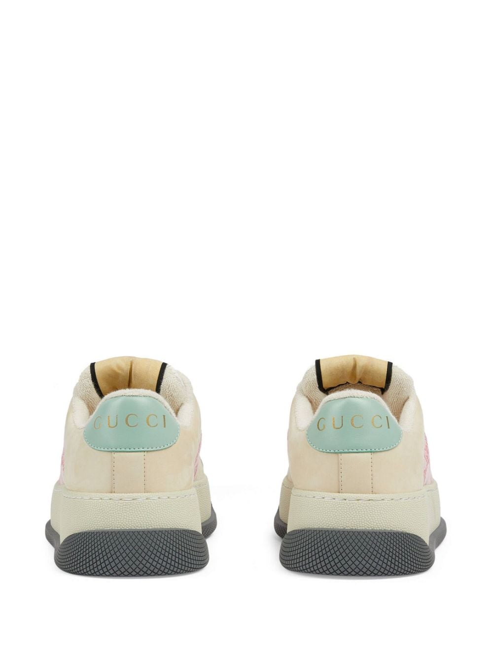 GUCCI Multicolor Panel Leather Sneakers