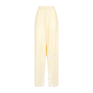 Mustard and Orange Baggy Pants for Women - FW23 Collection