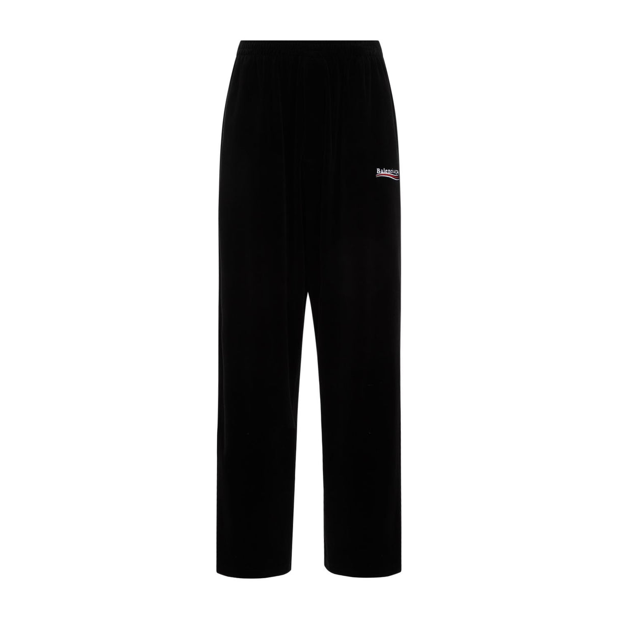 BALENCIAGA Political Campaign Chenille Joggers - Black