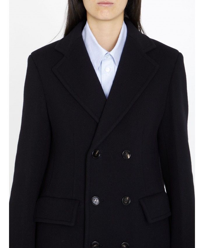 BOTTEGA VENETA Blue Wool Jacket for Women - FW23