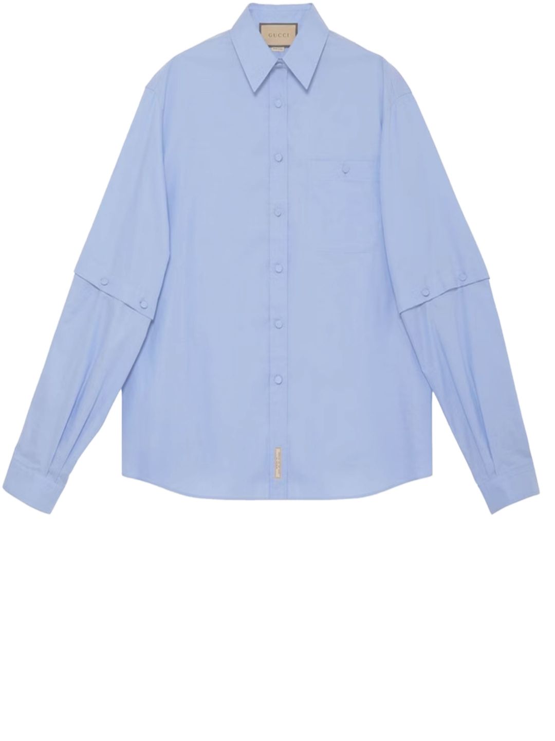 Cotton Oxford Shirt - Light Blue