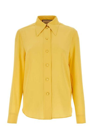 GUCCI Silk Crepe of Chine Shirt for Women