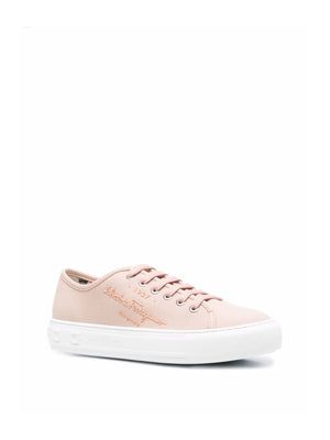 FERRAGAMO Eco-Friendly Logo Sneakers for Women