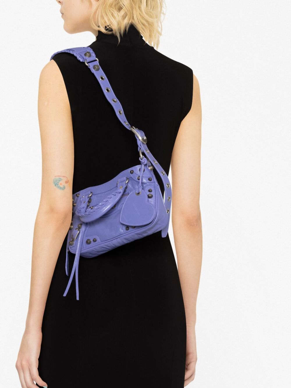 BALENCIAGA Purple 24SS Women's Shoulder Bag