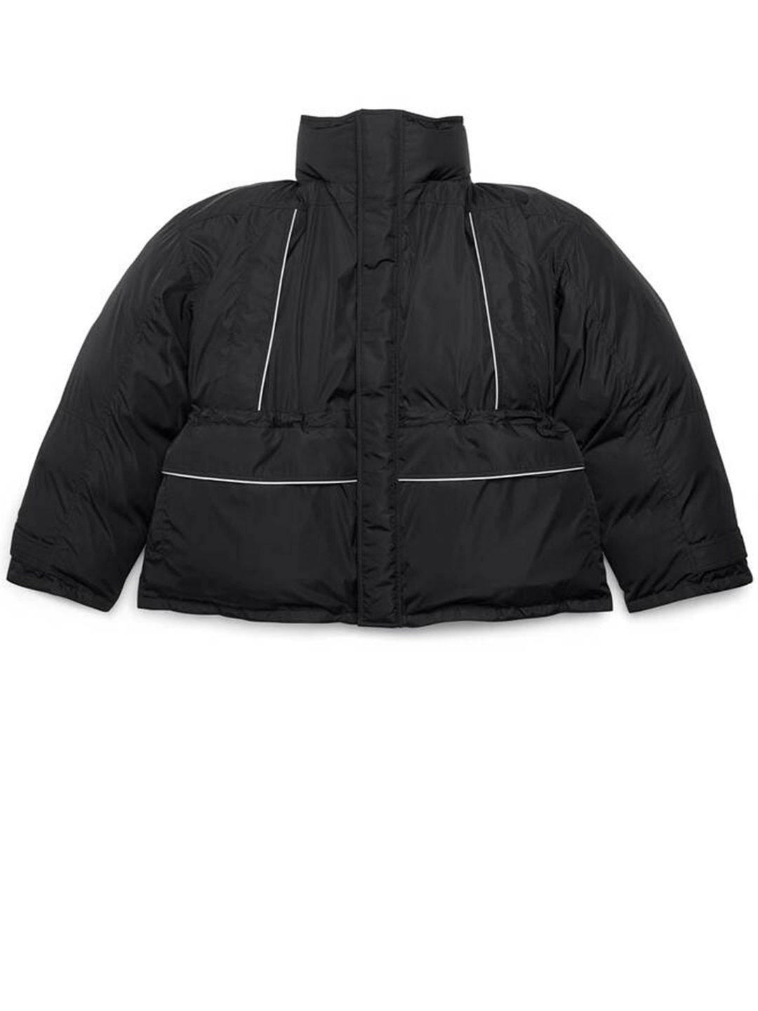 BALENCIAGA Trendy Black Parka Jacket for Men