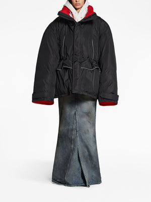 BALENCIAGA Men's 23FW Black Jacket for a Sleek and Trendy Look