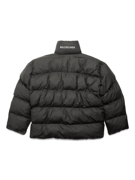 BALENCIAGA Oversized Puffer Jacket in Black for Women