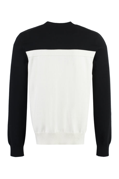 ALEXANDER MCQUEEN Men's Black Cotton Pullover for FW23