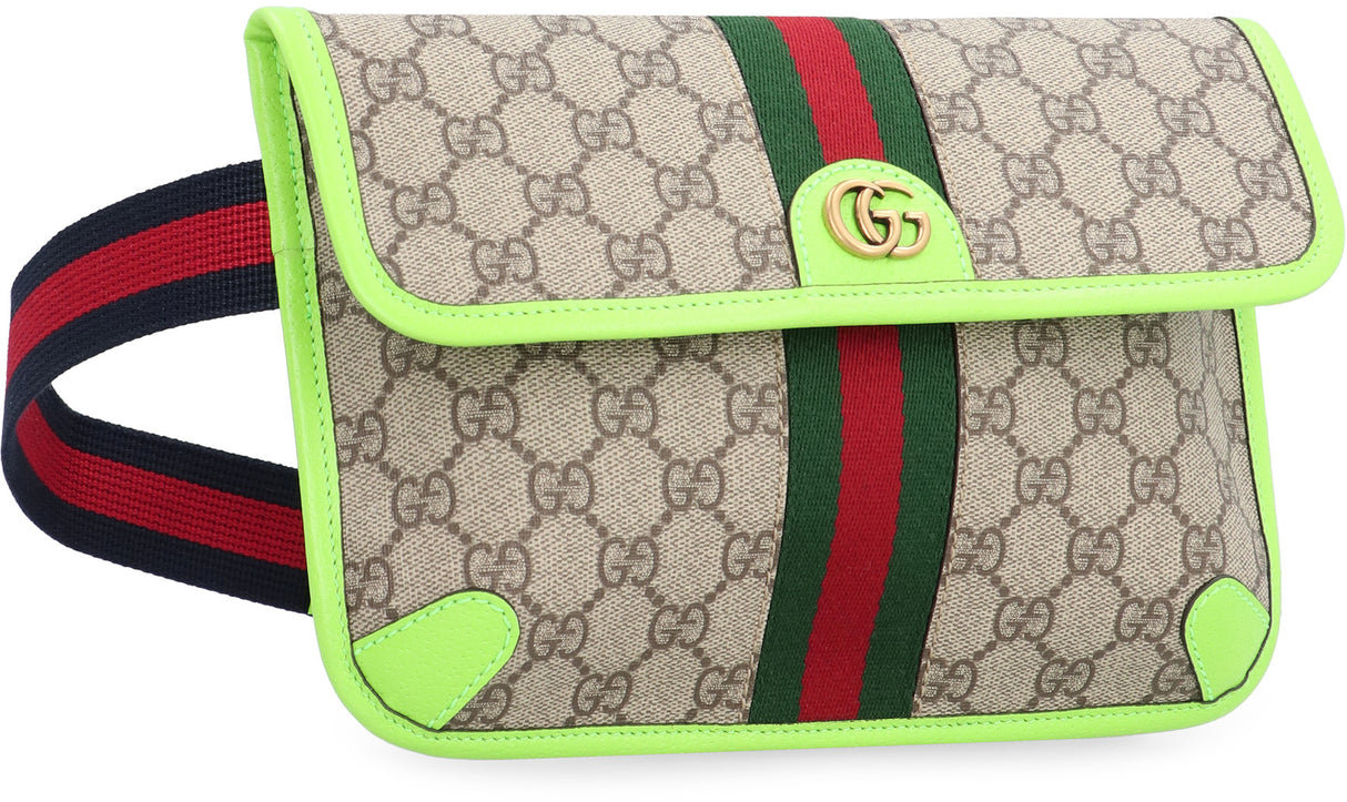 GUCCI OPHIDIA GG SUPREME FABRIC BELT Handbag