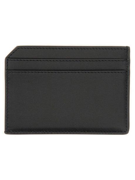 SAINT LAURENT Mini Leather Card Holder