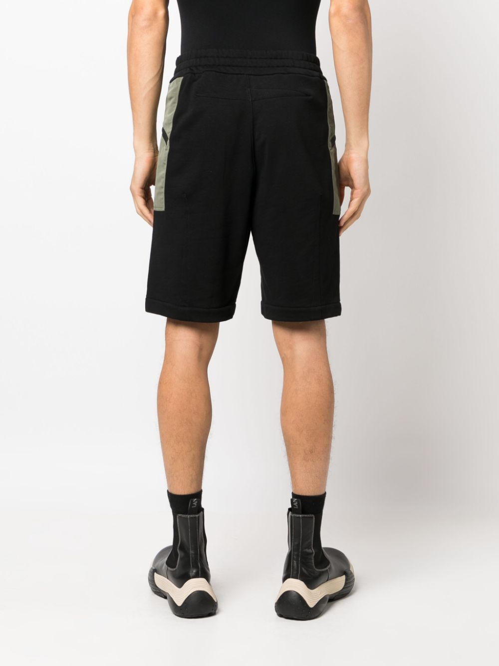 ALEXANDER MCQUEEN Men's 23FW Black Shorts