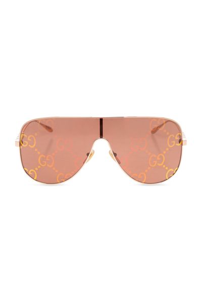 GUCCI Gold Visor Sunglasses for Her