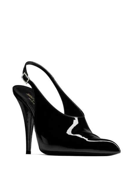 SAINT LAURENT Classy Black Dress Shoes for Women - Perfect for 23FW Season