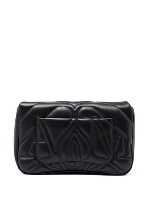 ALEXANDER MCQUEEN 23FW Black Shoulder Bag for Women - Seasonal Must-Have