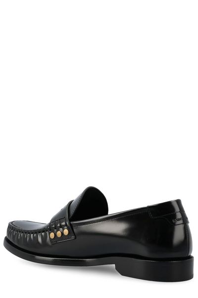 Loafers Black Leather Original for Women