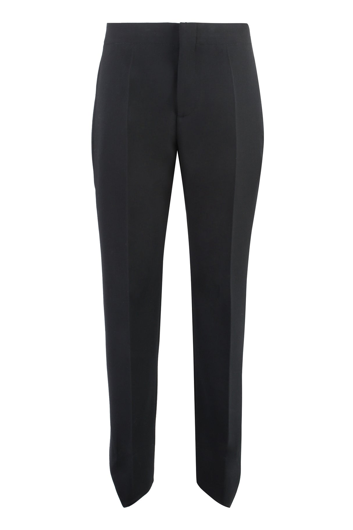 Women's Black Wool Pants for FW23