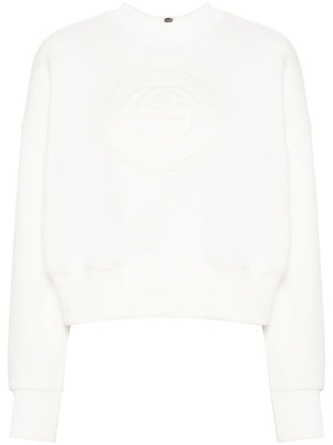 GUCCI Trendy White Knit Sweater for Women - 24SS Collection