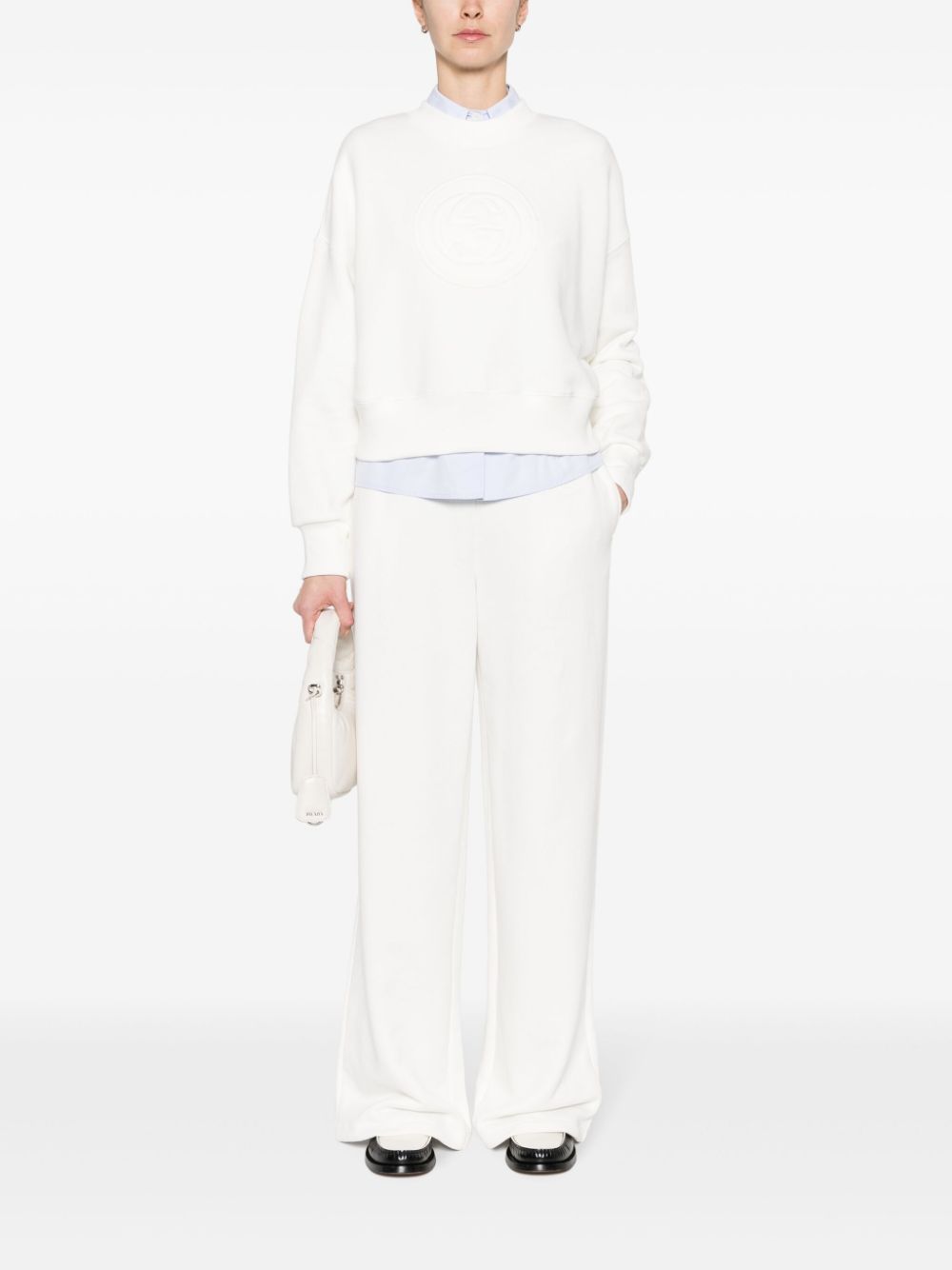 GUCCI Trendy White Knit Sweater for Women - 24SS Collection