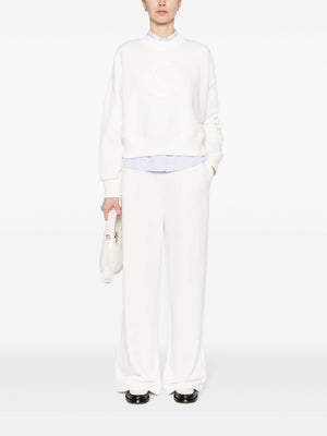 GUCCI Trendy White Knit Sweater for Women - 24SS Collection